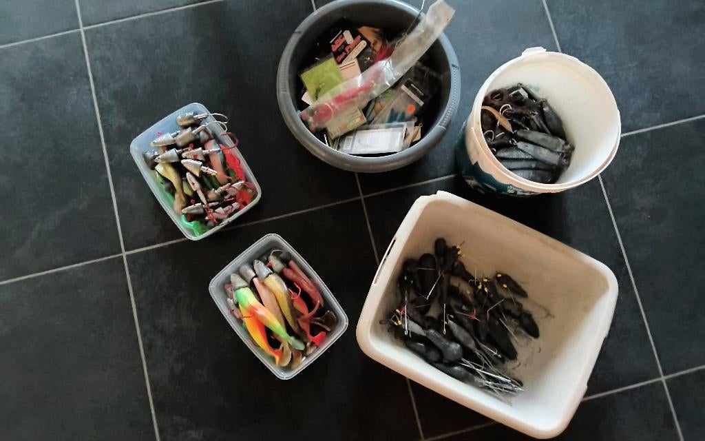 Pilkers.Jigkoppen.Chads en vele andere., Ophalen, Zo goed als nieuw, Complete set