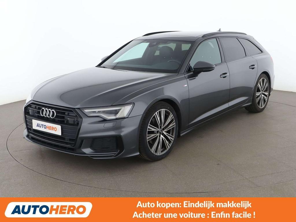 Audi A6 40 TDI Mild-Hybrid S-Line (automatique), Argent ou Gris, Euro 6, 1968 cm³, Noir