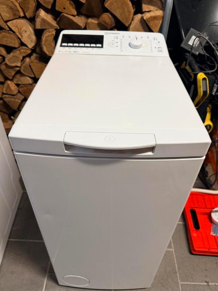 Indesit wasmachine ITWE 71252 W, Elektronische apparatuur, Wasmachines, Zo goed als nieuw, Bovenlader, 6 tot 8 kg, 85 tot 90 cm