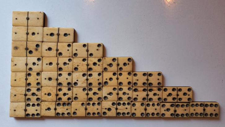 Domino's, Antiek en Kunst, Antiek | Speelgoed, Ophalen of Verzenden