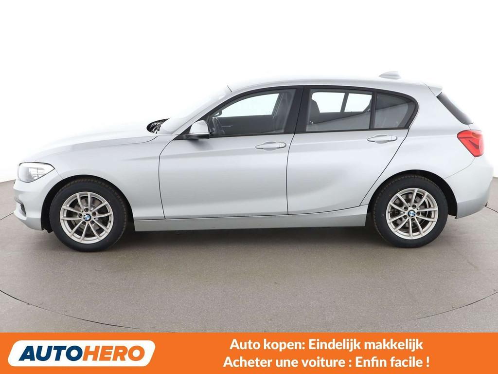 BMW 1 Serie 116 116i (année de construction 2017), Autos, Boîte manuelle, Noir, 5 portes, Tissu