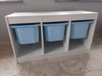 Trofast kast Ikea met 3 bakken, Enlèvement, Utilisé, Ikea, Moins de 100 cm