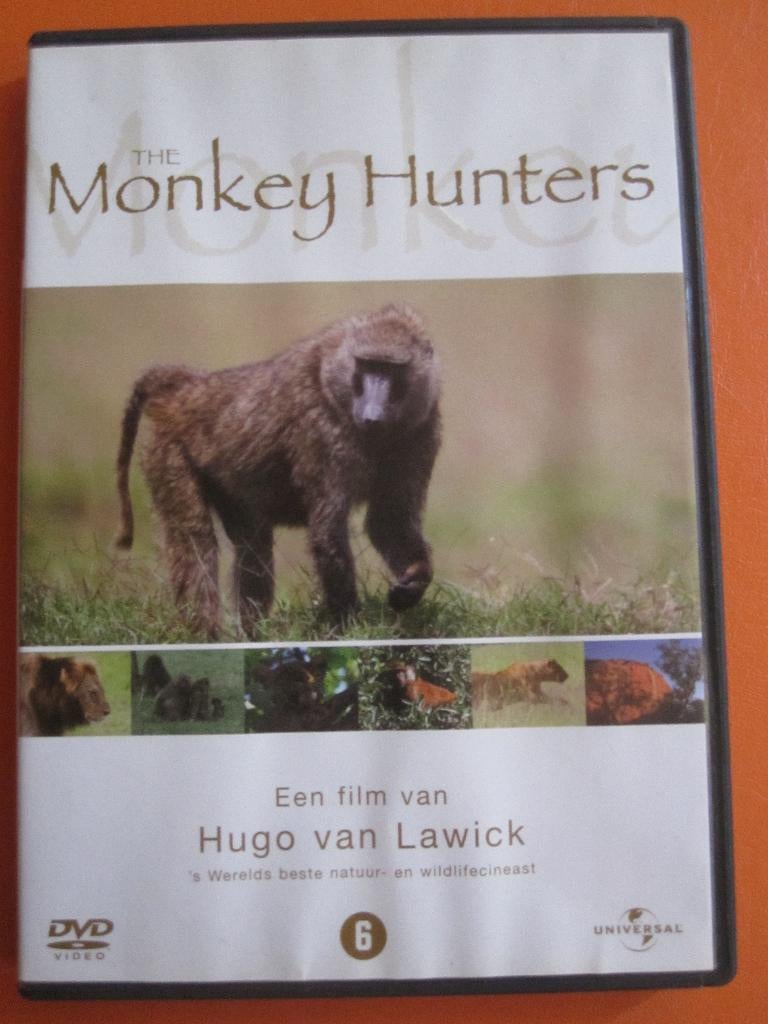 The Monkey Hunters, Cd's en Dvd's, Dvd's | Documentaire en Educatief, Zo goed als nieuw, Natuur, Vanaf 6 jaar, Ophalen of Verzenden