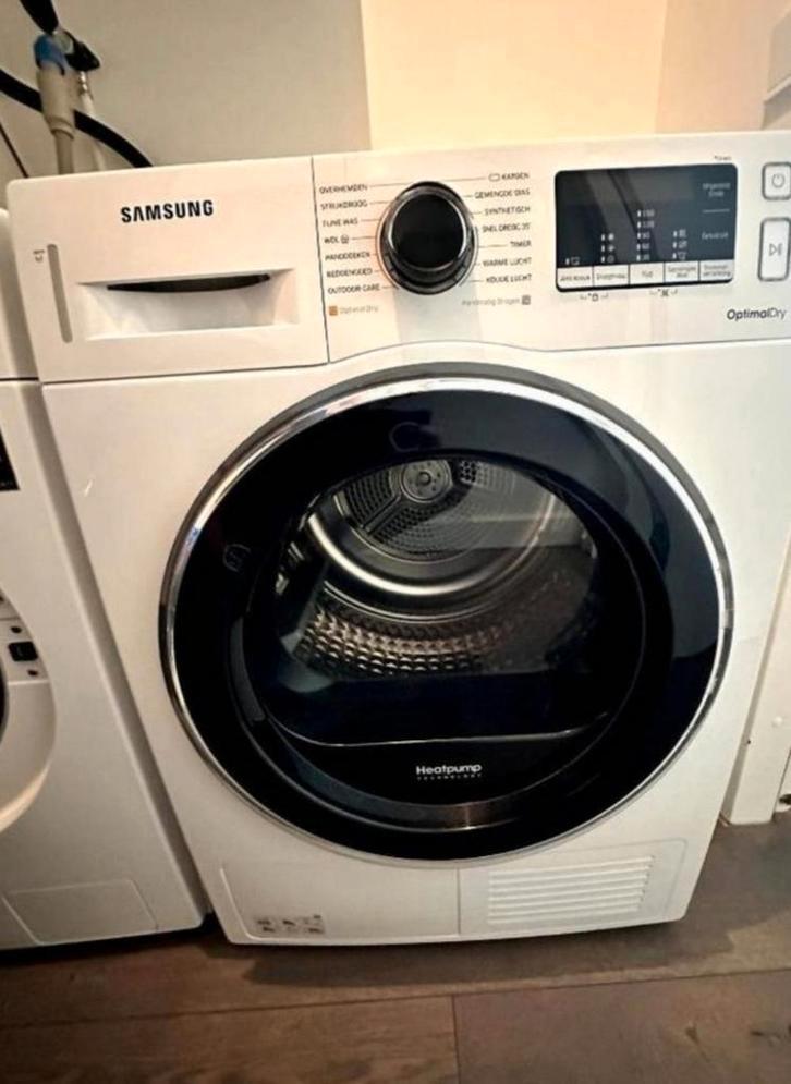 SAMSUNG Energiezuinige Eco Warmtepomp Droogkast 9KG, Elektronische apparatuur, Droogkasten, Zo goed als nieuw, Ophalen
