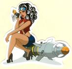 Pin Up Girl sticker #213, Verzamelen, Verzenden, Nieuw