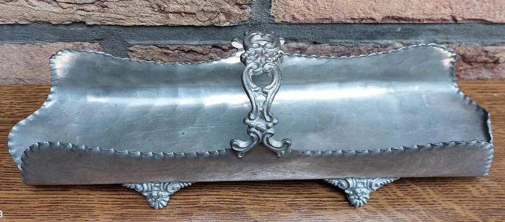 Panier en étain - Peltro - 95 % étain, Antiquités & Art, Antiquités | Étain, Enlèvement ou Envoi