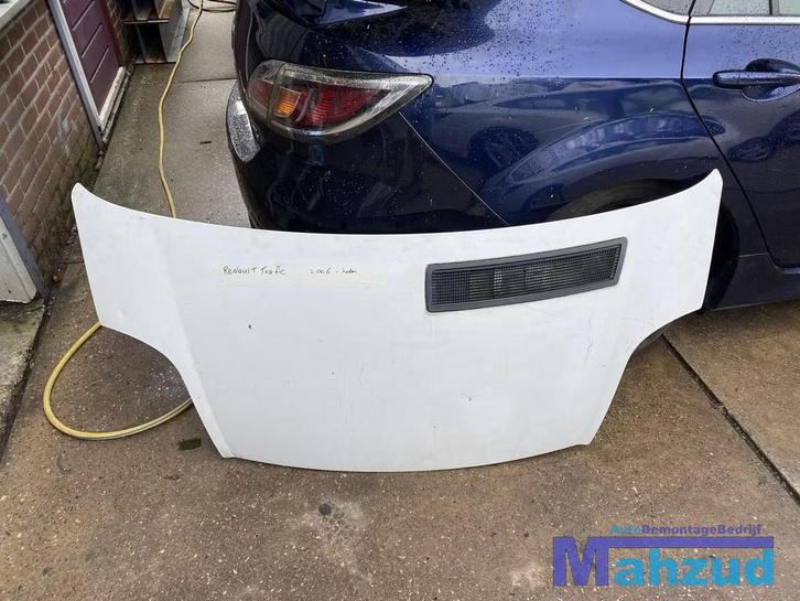 Renault trafic wit motorkap 2001 - heden, Auto-onderdelen, Carrosserie, Motorkap, Renault, Gebruikt