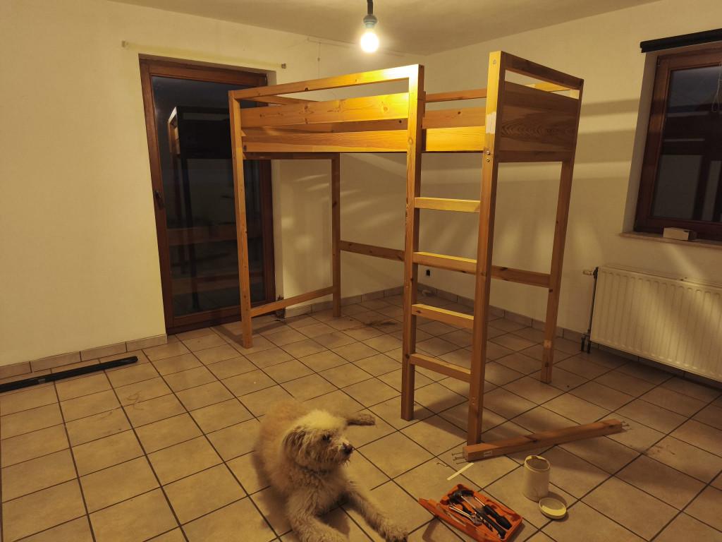 lit mezzanine, Maison & Meubles, 100 cm, Une personne, 180 à 200 cm, Enlèvement