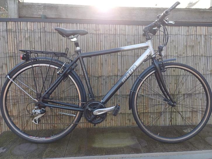 Herenfiets,sportieve citybike maat 53, Fietsen en Brommers, Fietsen | Heren | Herenfietsen, Zo goed als nieuw, 53 tot 57 cm, Versnellingen