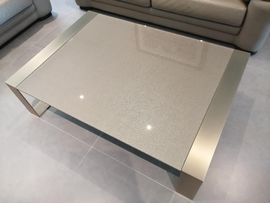Table de salon 130cm x 90cm, 100 à 150 cm, Moins de 50 cm, Design, Comme neuf