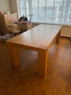 Vol eiken eettafel (laatste prijsverlaging!) moet weg!, Huis en Inrichting, Ophalen, Gebruikt, Eikenhout, Vijf personen of meer