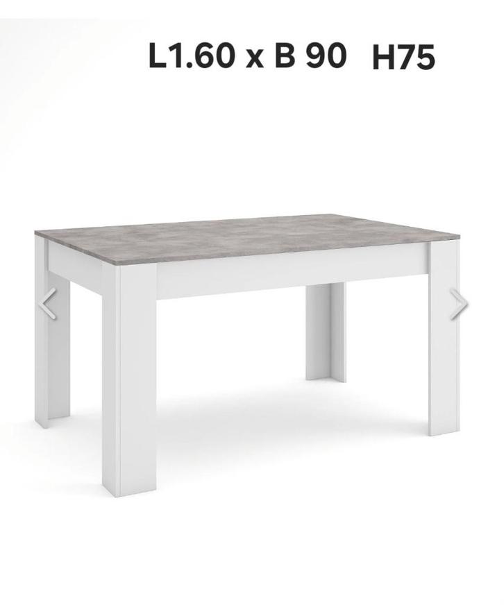 Tafel en stoelen, Huis en Inrichting, Tafels | Eettafels, Zo goed als nieuw, 50 tot 100 cm, 150 tot 200 cm, Vijf personen of meer