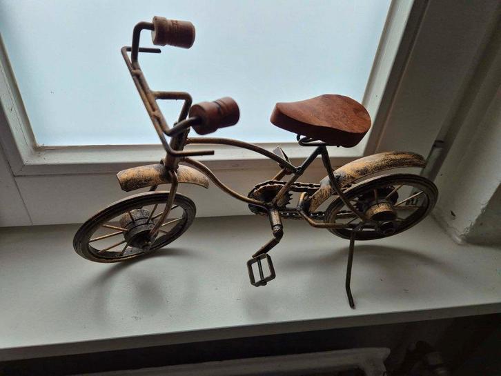 2 Decoratieve miniatuur fietsen, Huis en Inrichting, Woonaccessoires | Overige, Nieuw, Ophalen of Verzenden