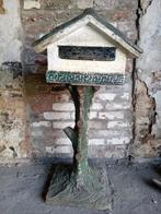 Oude brievenbus van cement, Tuin en Terras, Ophalen, Gebruikt, Beton, Staande brievenbus