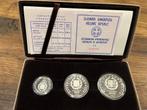 Coffret Argent Grèce 1981 jeux Pan-Européens 1982Certificat, Enlèvement, Argent