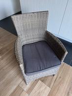 6 Wicker Tuinstoelen (Aluminium Frame) incl. kussens, Tuin en Terras, Ophalen, Gebruikt, Aluminium