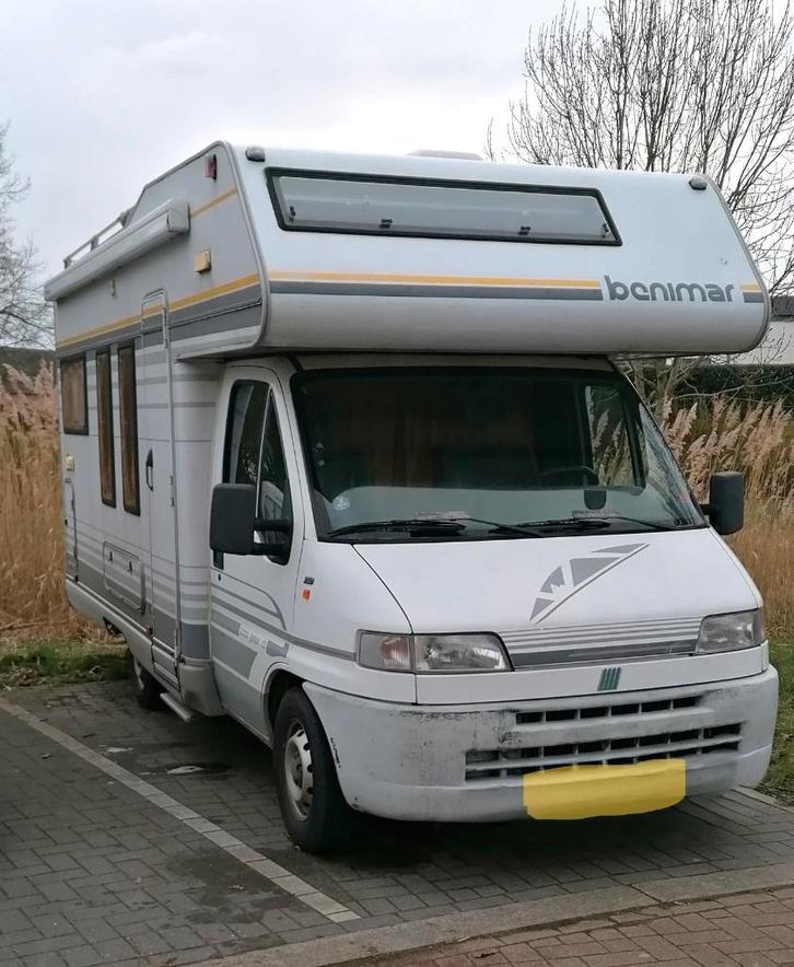 BENIMAR JUNIOR 5000CT 2,5D, Caravans en Kamperen, Mobilhomes, Particulier, tot en met 5, Alkoof, Benimar, Fiat, Diesel, Handgeschakeld