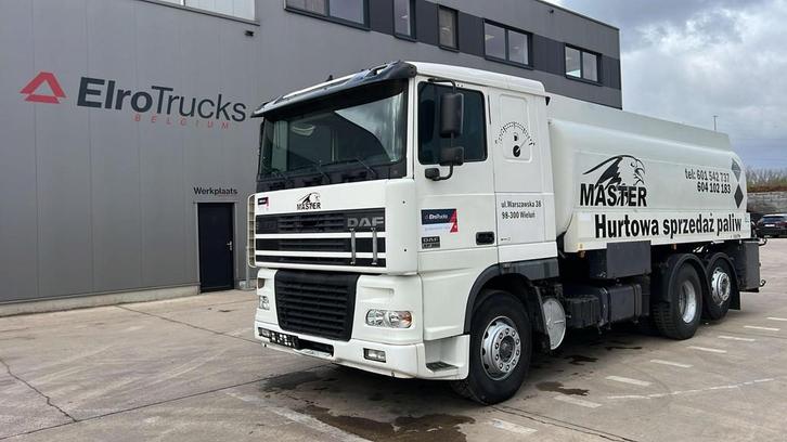 DAF XF 95.380 (18500 L / EURO 3 / MANUAL GEARBOX / BOITE MAN, Auto's, Vrachtwagens, Bedrijf, Te koop, ABS, Airconditioning, Elektrische ramen