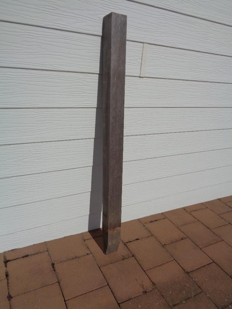 Poteaux en bois dur, Jardin & Terrasse, Moins de 180 cm, Poteaux, Bois dur, Enlèvement