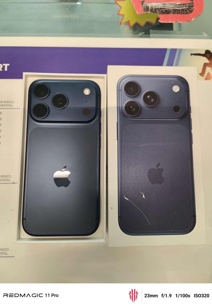 Iphone 17 Pro 256gb batterij 100 2 jaar garantie, Ophalen of Verzenden