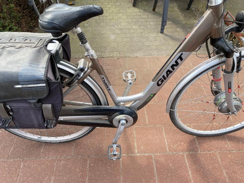elektrische fiets - giant - 2 batterijen, Ophalen, Gebruikt, Giant