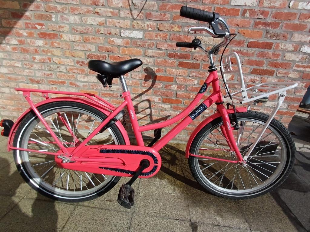 Meisjes kinderfiets, Ophalen