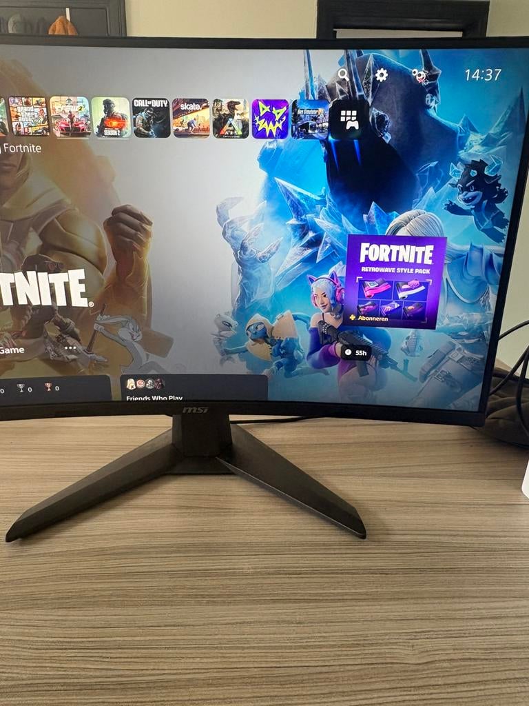 Gaming scherm msi, Ophalen, Zo goed als nieuw, Gaming