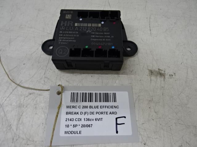 UNITE ELECTRONIQUE C Estate (S204) (A2128204085), Utilisé, Mercedes-Benz