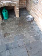 Natuur steen Kandla grey terras tegels, Tuin en Terras, Ophalen, Natuursteen