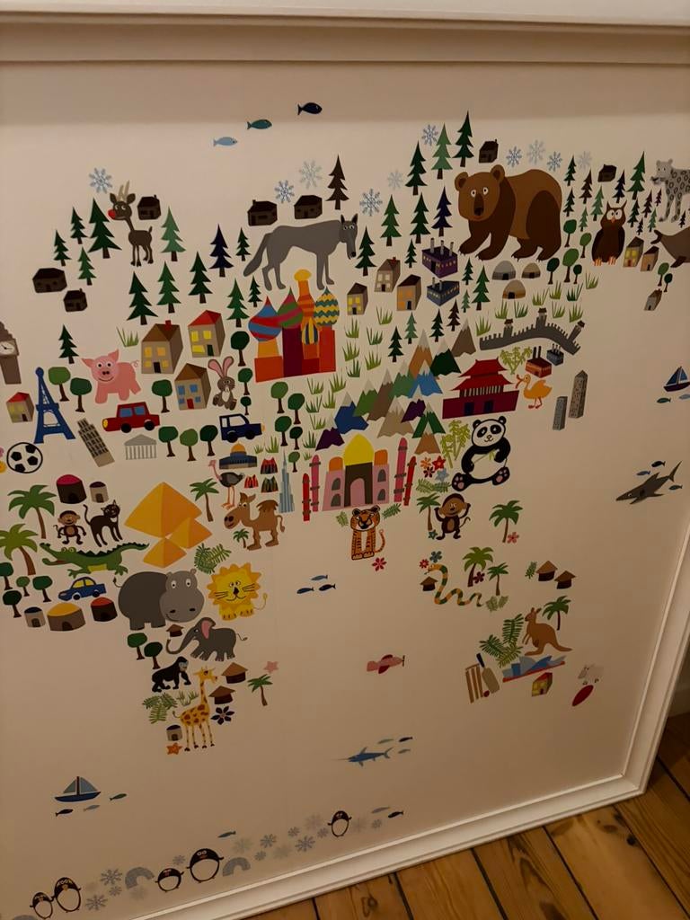 Grand cadre pour enfants, Enlèvement, Utilisé