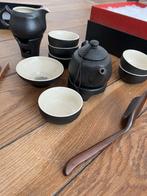 Chinees theeservies + theeblad, Antiek en Kunst, Antiek | Servies compleet, Ophalen