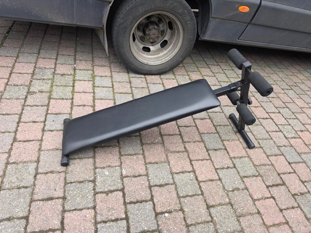 Buikspier bankje fitness, Ophalen