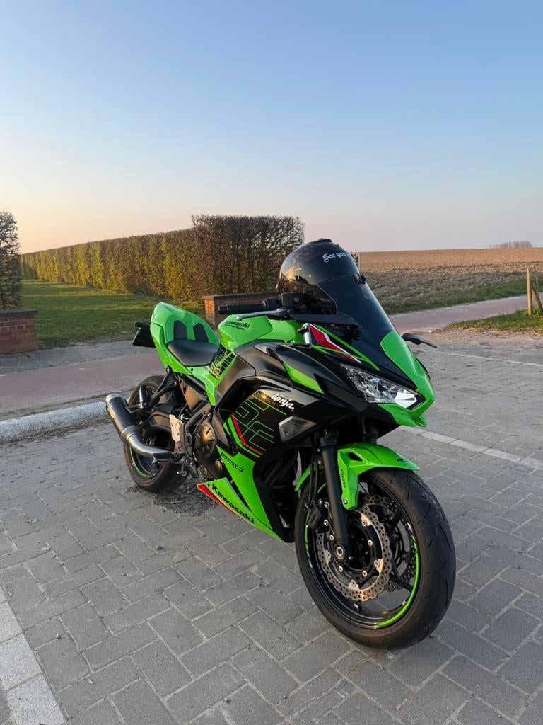 Kawasaki ninja 650 a2 vol vermogen, Motoren, Motoren | Kawasaki, 2 cilinders, Meer dan 35 kW, Minimaal motorrijbewijs A2, Sportuitlaat