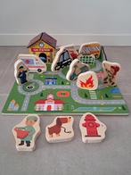 Playtive houten speelset verkeer, Enlèvement ou Envoi, Comme neuf, Autres types