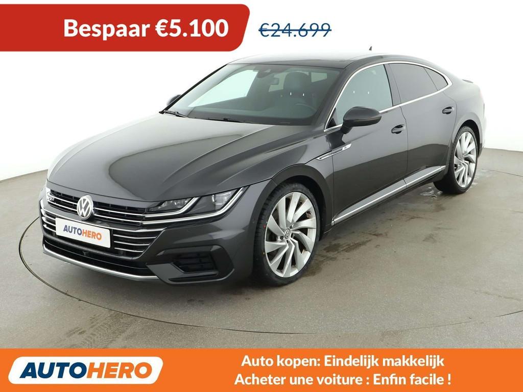 Volkswagen Arteon 2.0 TDI R-Line (bj 2019, automaat), Auto's, Volkswagen, Arteon, 149 g/km, Leder, https://public.car-pass.be/vhr/47f1b2e7-a608-43fe-aafe-74084e664110