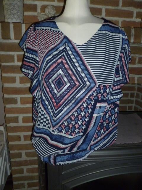 Dames zomer blouse van Bel & Bo, maat 42, Bel & Bo, Ophalen of Verzenden, Zo goed als nieuw, Maat 42/44 (L)