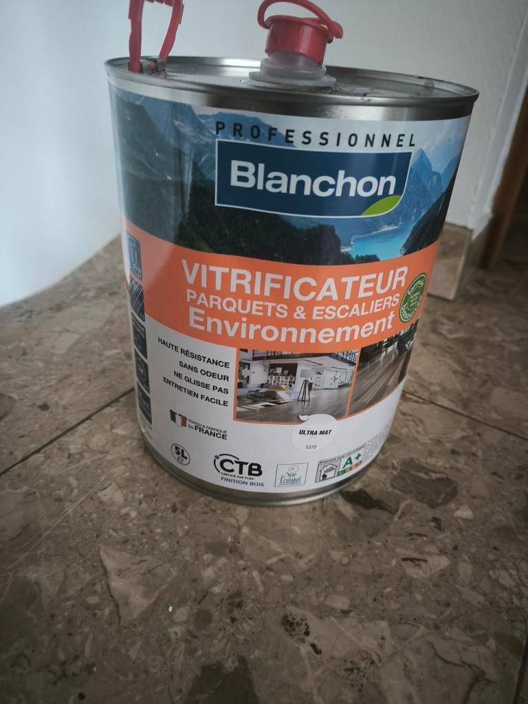 Vitrificateur Professionnel pour Parquet & Escalier 2.5L, Doe-het-zelf en Bouw, Verf, Beits en Lak, Nieuw, Lak, Minder dan 5 liter