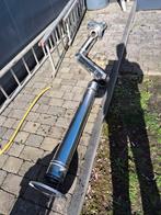 Dubbelwandige schouw voor pelletkachel Opsinox, Ophalen, Bochten