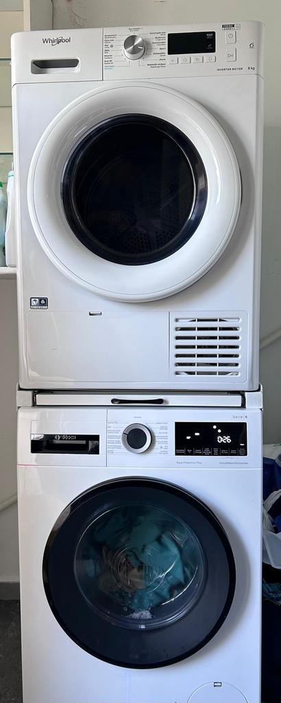 Uitschuifbaar plateau voor was/droogkast – weinig gebruikt, Electroménager, Lave-linges séchants, Comme neuf, Moins de 4 kg, Enlèvement