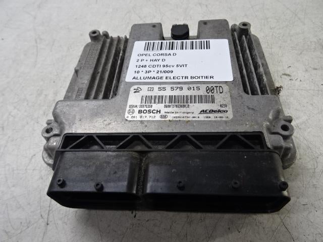 ONTSTEKINGSMODULE Opel Corsa D (01-2006/12-2014) (55579015), Gebruikt, Opel