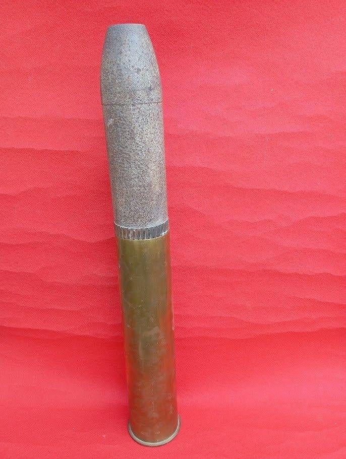 obus allemand 1917 / WW1 / 14-18, Verzamelen, Ophalen, Landmacht, Hulzen of Bodemvondsten