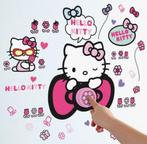 Hello Kitty Deurbel met 40 Muurstickers - VAN 16,95 NU 4,95!, Enlèvement ou Envoi, Neuf, Décoration murale