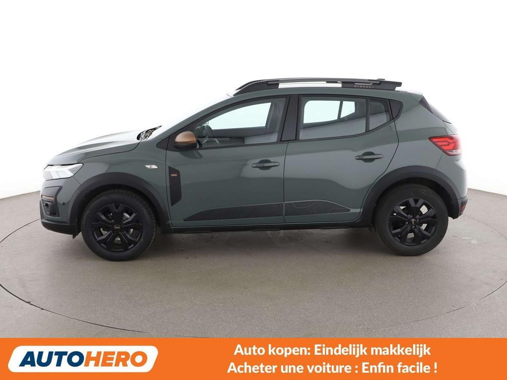 Dacia Sandero 1.0 TCe Stepway Extreme+ (bj 2024), Auto's, Stof, Gebruikt, Euro 6, 91 pk