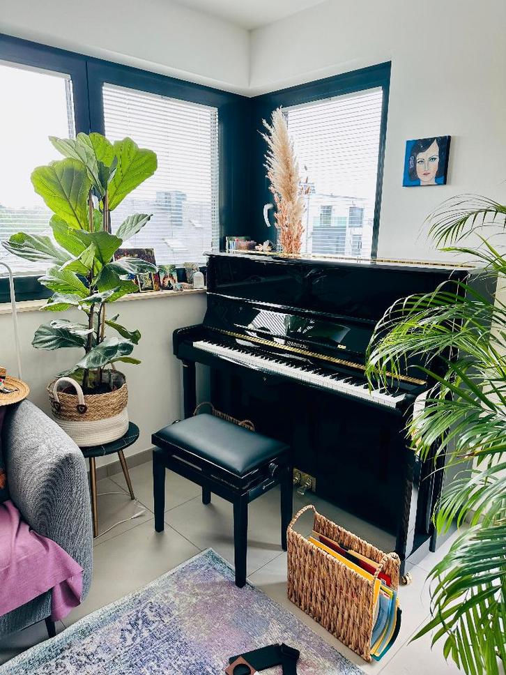 Piano à vendre, Musique & Instruments, Pianos, Comme neuf, Piano, Noir, Brillant, Enlèvement ou Envoi