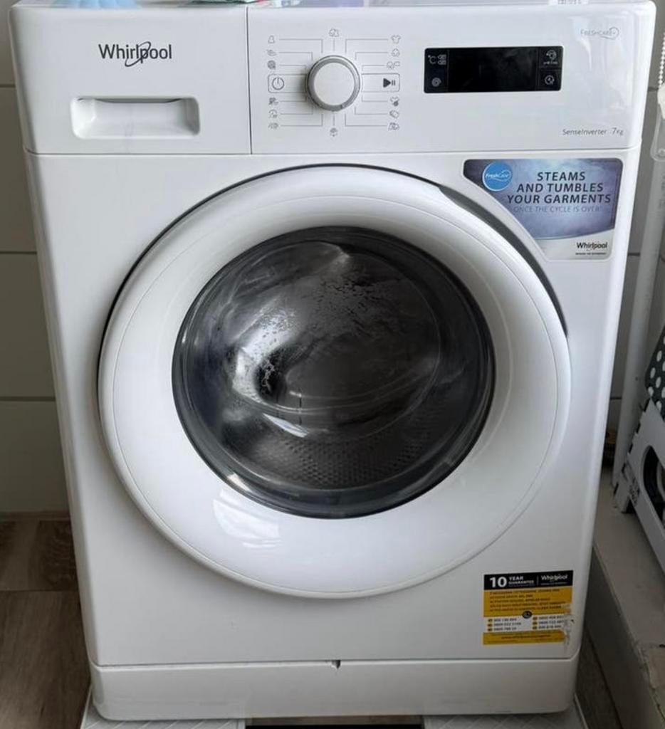 Wasmachine whirlpool, Ophalen, Zo goed als nieuw