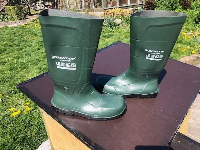 Rubber laarzen Dunlop maat 44 NIEUW, Tuin en Terras, Werkkleding, Nieuw, Laarzen, Ophalen