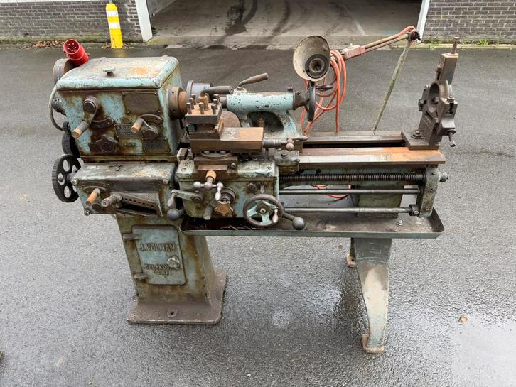 Kleine zware draaibank perfect werkend, Bricolage & Construction, Tours, Comme neuf, Enlèvement