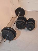 Gewichten fitness 57,5 kilo totaal, Enlèvement