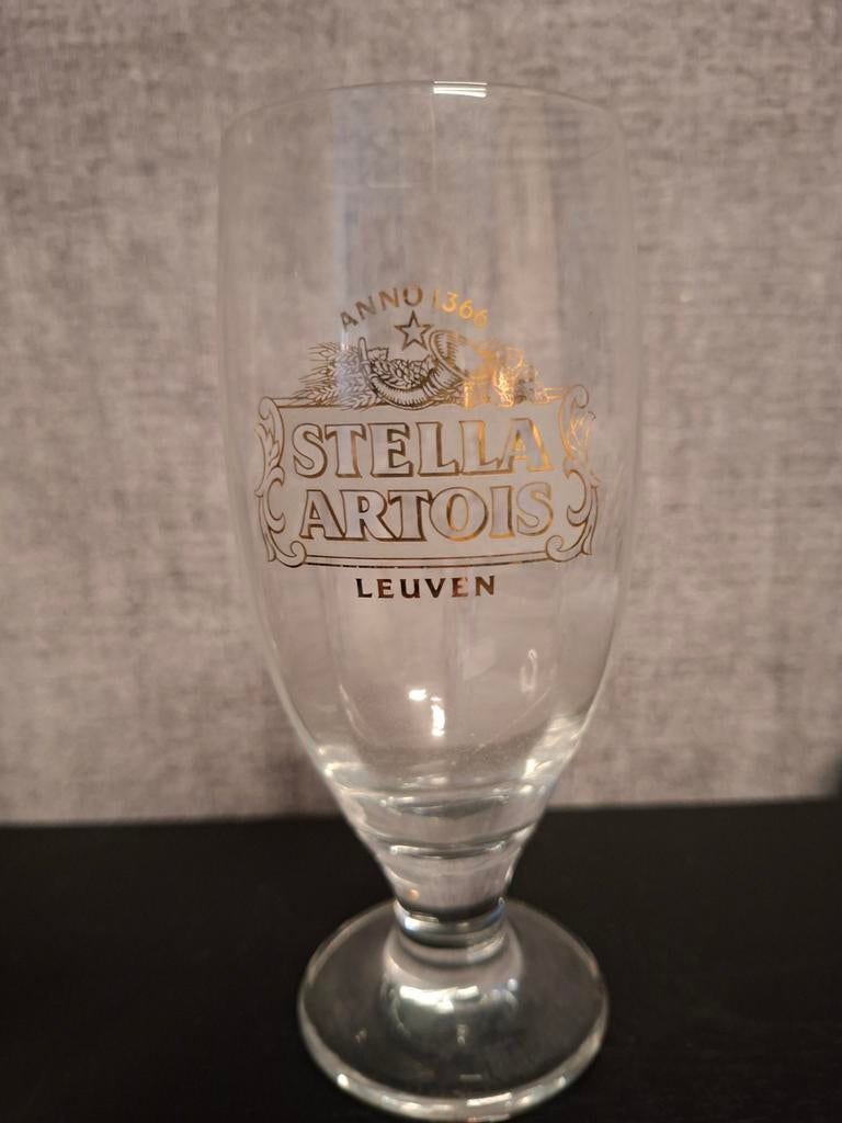 Verre Stella Artois leuven, Collections, Marques de bière, Enlèvement ou Envoi, Stella Artois
