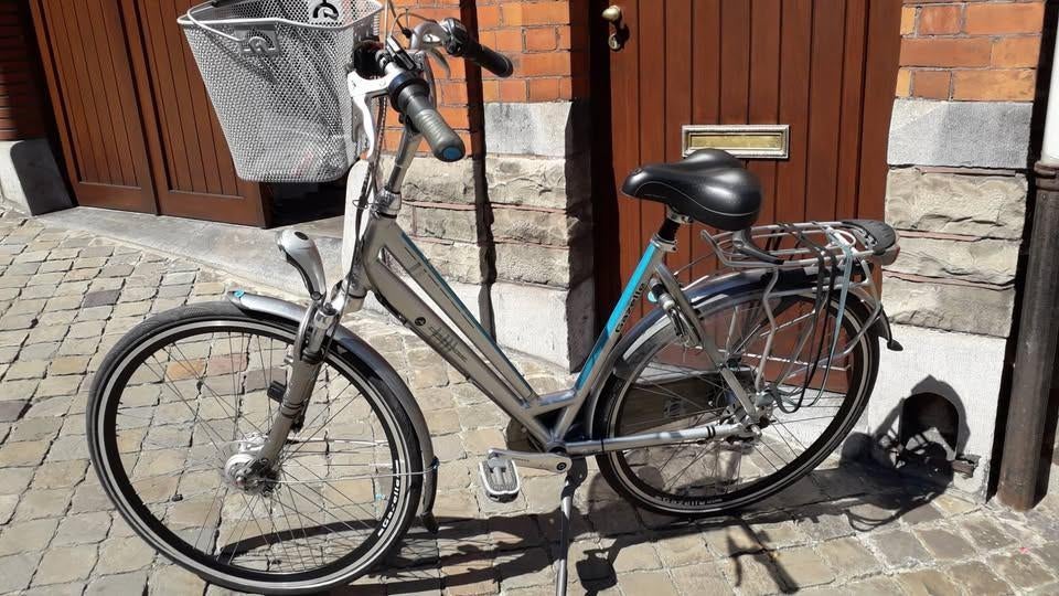vélo de ville (GAZELLE - orange pur ), Vitesses, Frein à tambour, 53 à 56 cm, Comme neuf